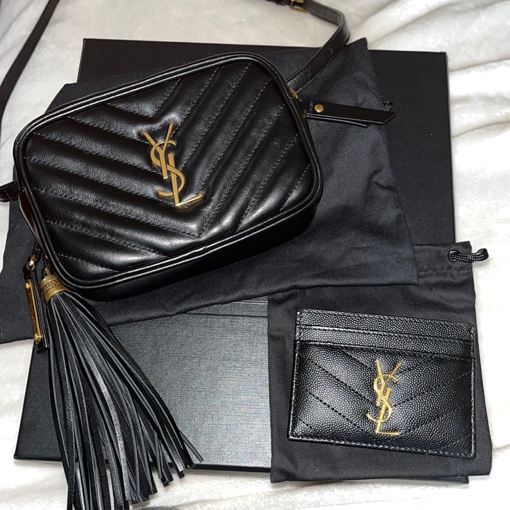 Lou belt bag and card case